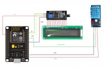 Đo nhiệt độ – độ ẩm DHT11 hiển thị lên LCD16X2 Trên ESP8266 NodeMCU