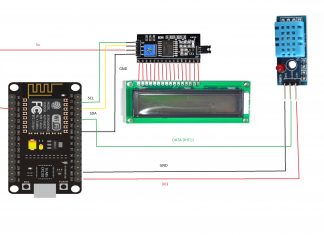 Đo nhiệt độ – độ ẩm DHT11 hiển thị lên LCD16X2 Trên ESP8266 NodeMCU