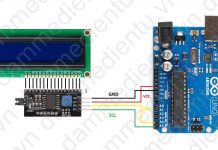Module Lcd I2C -PCF8574 – Giới thiệu và hướng dẫn Sử dụng kết nối trên Kit Arduino Uno