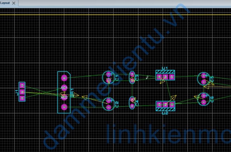 Bài 2 . Hướng dẫn vẽ nguyên lý và thao tác cơ bản vẽ mạch bằng proteus