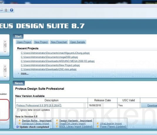 Hướng dẫn Download và cài đặt Proteus 8.7 Full Key Cr@ck