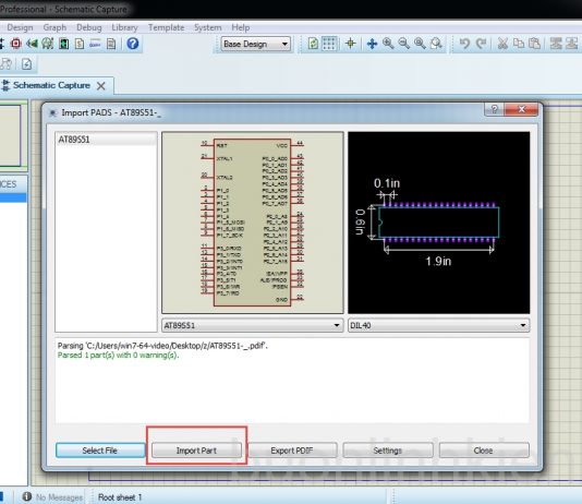 Hướng dẫn tạo linh kiện cho phần mềm Proteus 8.7